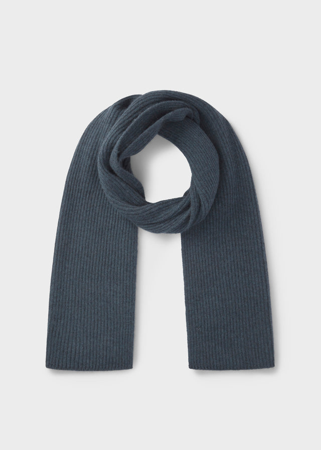 GALLAGHER CASHMERE SCARF — PEACOCK