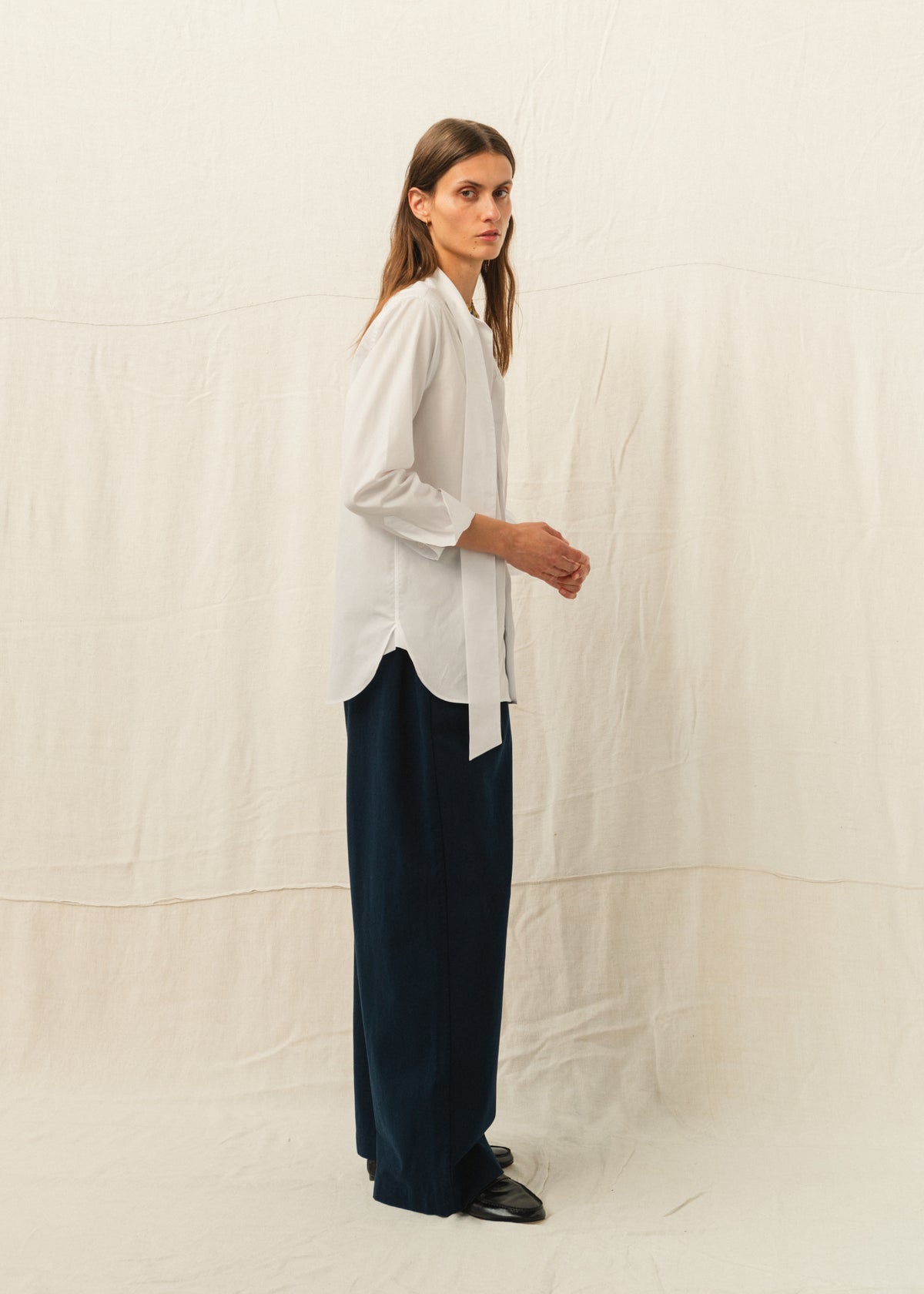 CALEB TROUSERS — NAVY