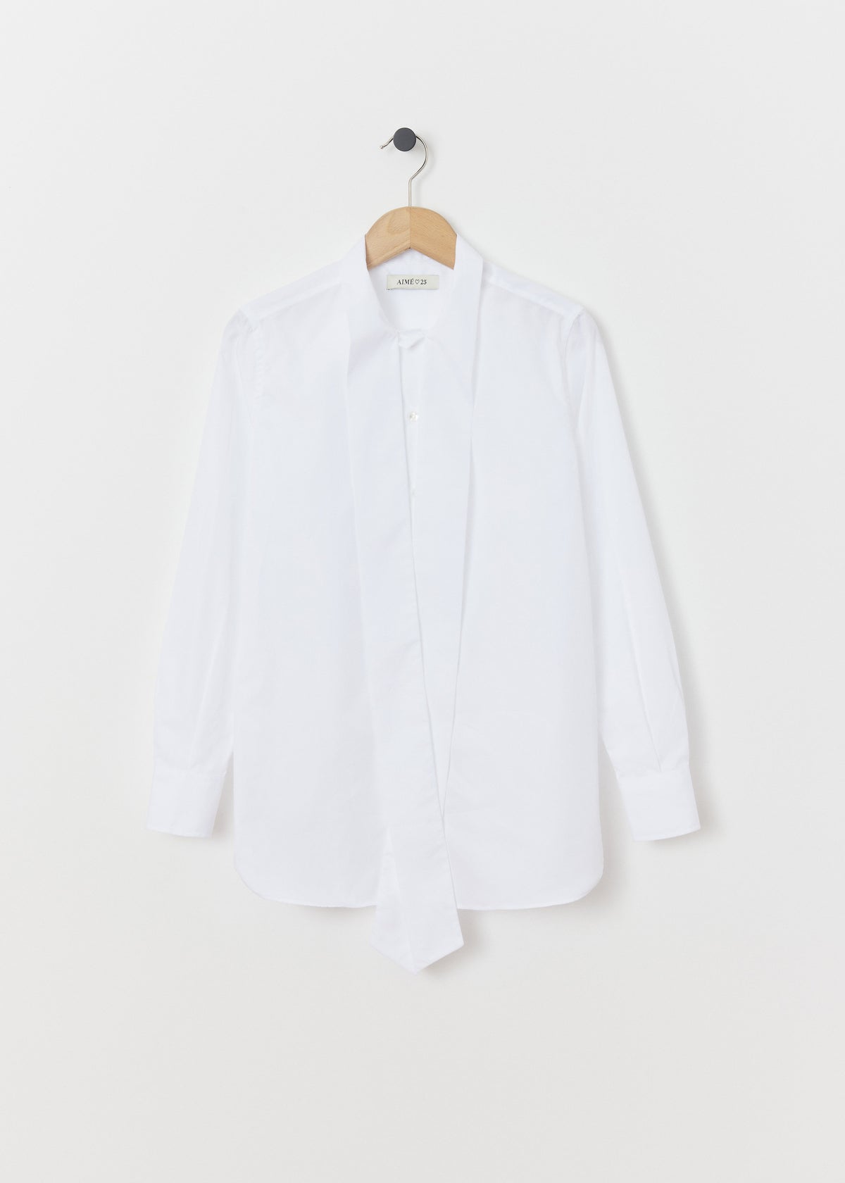 GARBO SHIRT — WHITE