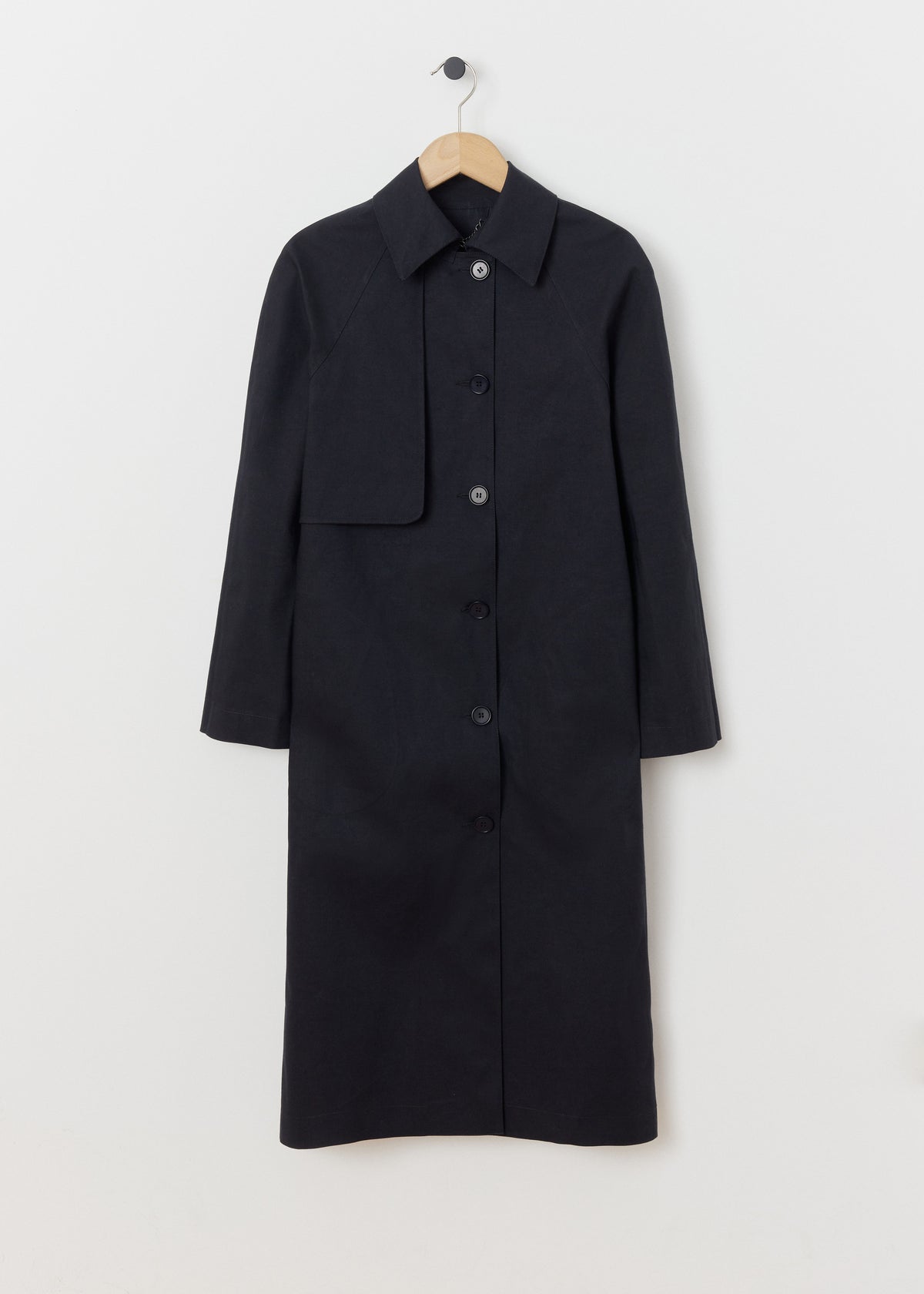 GIA TRENCH COAT — NAVY