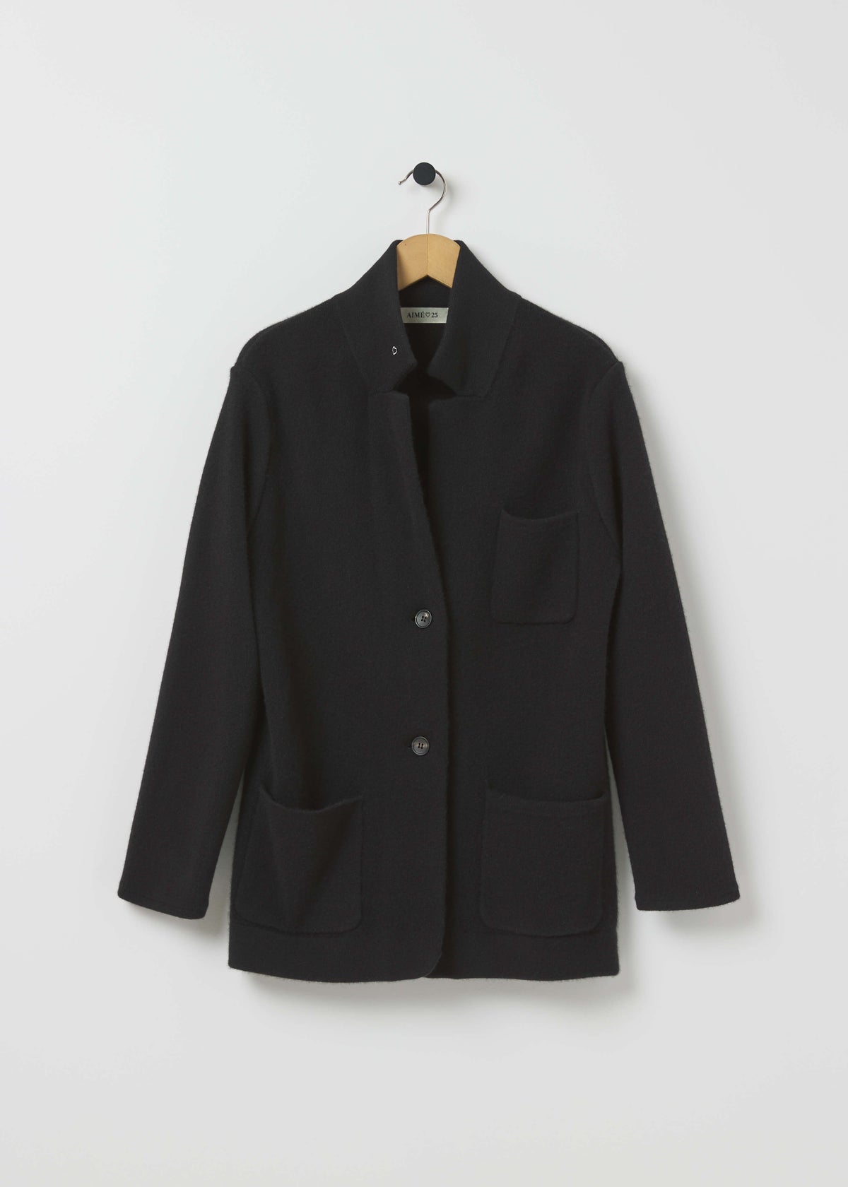 GILDA CASHMERE JACKET — BLACK