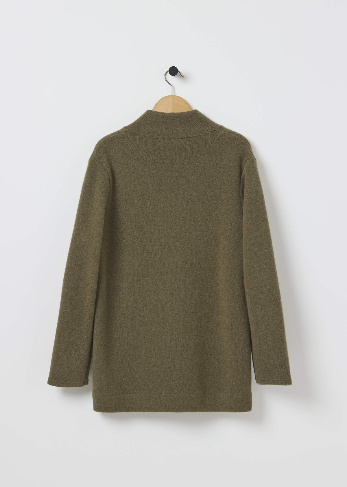 GILDA CASHMERE JACKET — KHAKI