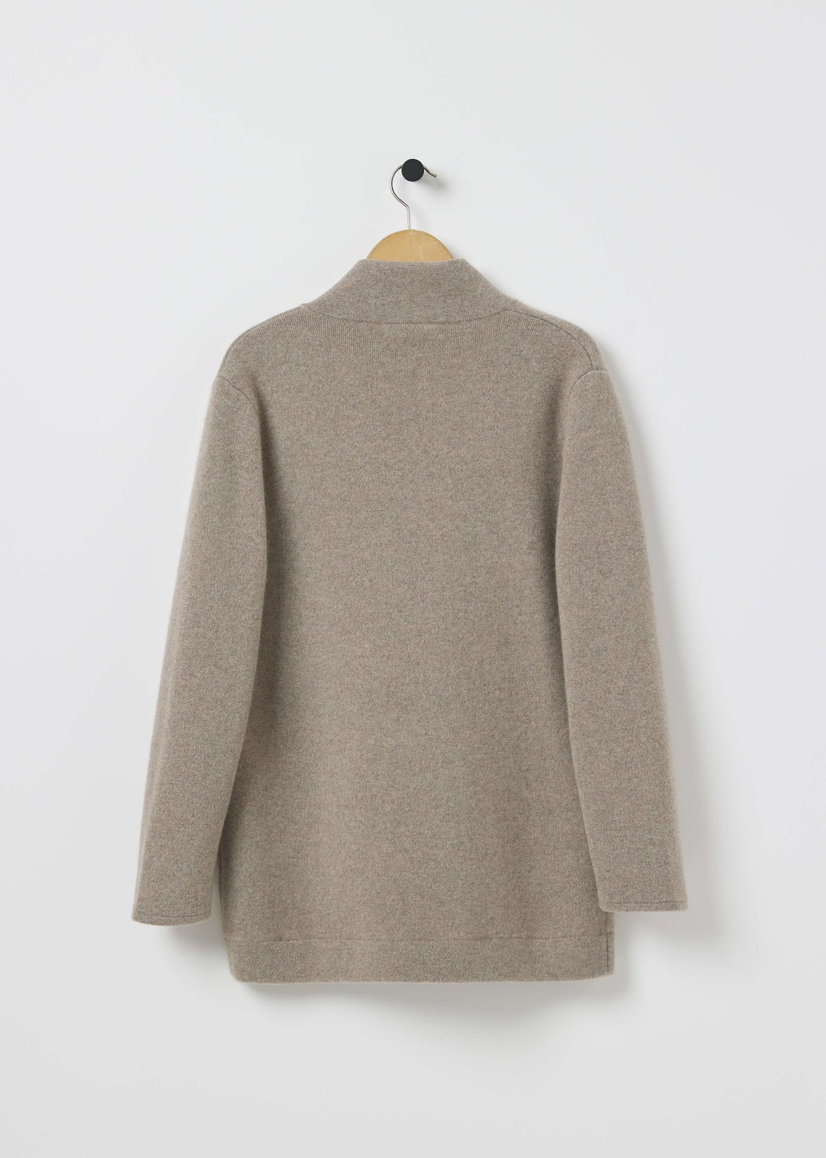 GILDA CASHMERE JACKET — PEPPERCORN