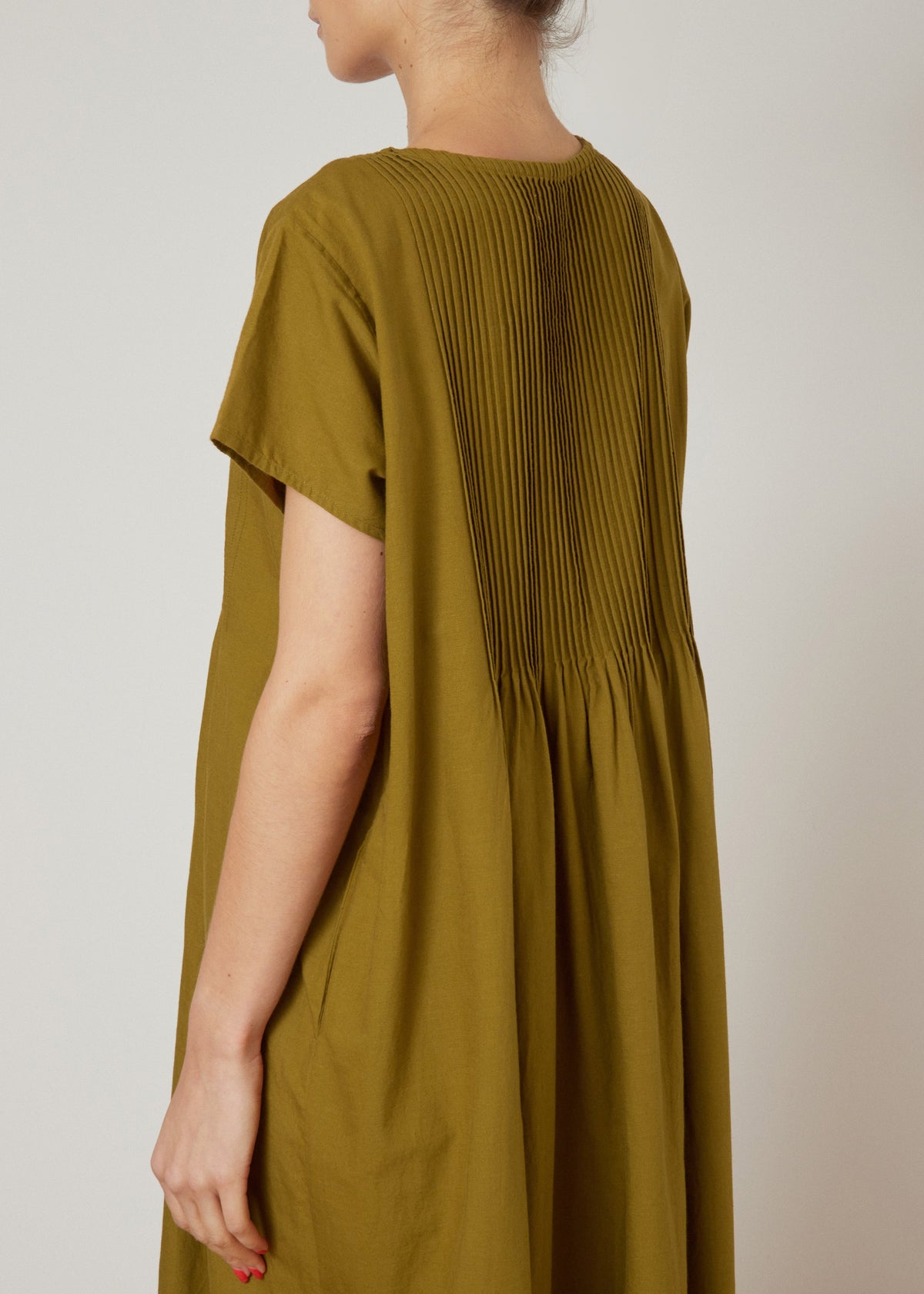 GRACE DRESS — TOBACCO
