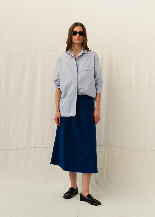 JODIE SKIRT — INK BLUE