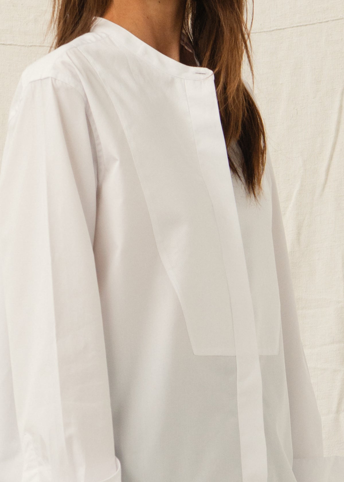GRETA SHIRT — WHITE