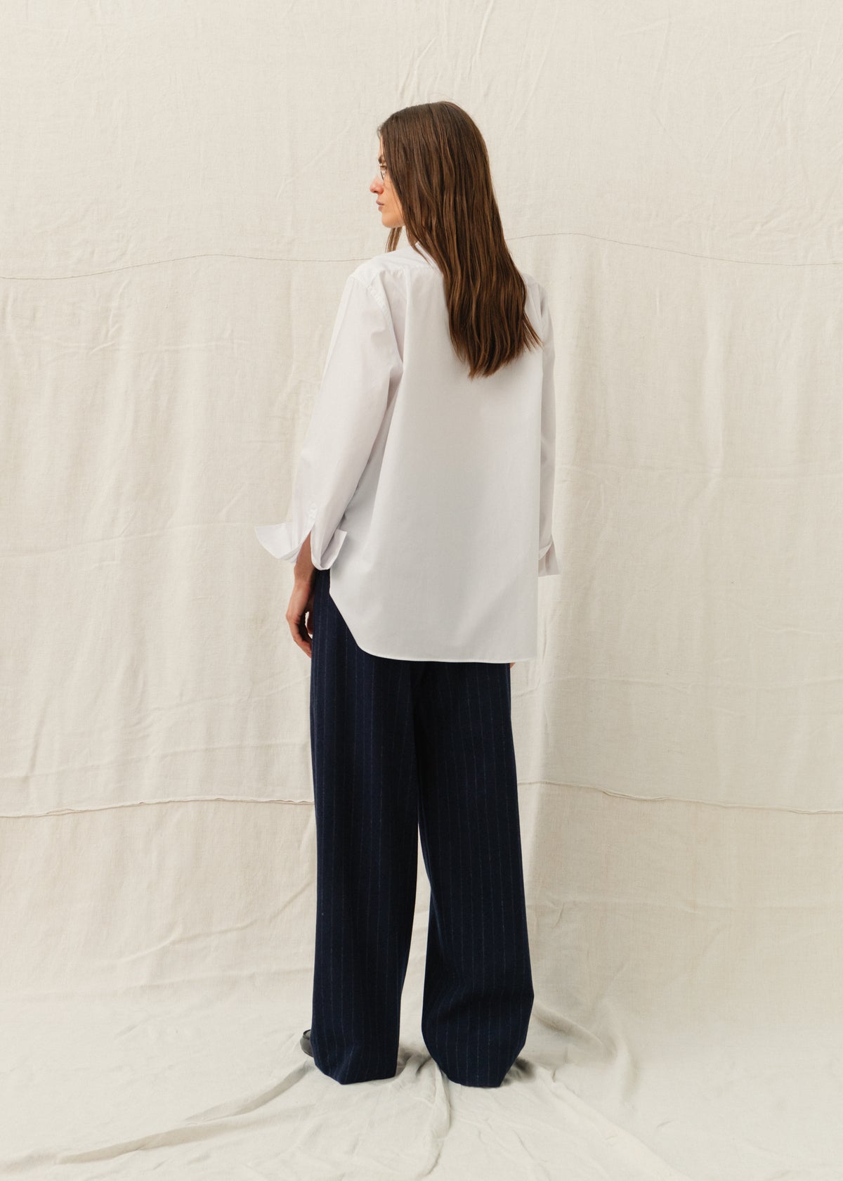 GRETA SHIRT — WHITE