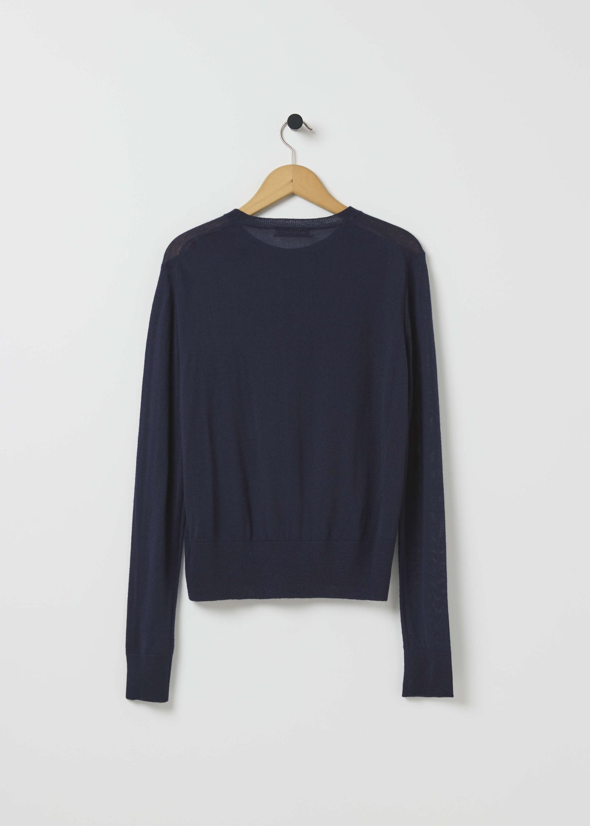HERBIE CASHMERE TOP — NAVY