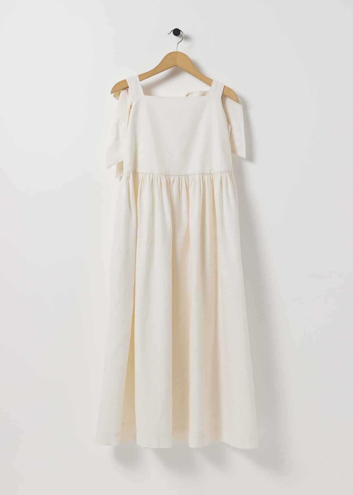IDA DRESS — OFF WHITE