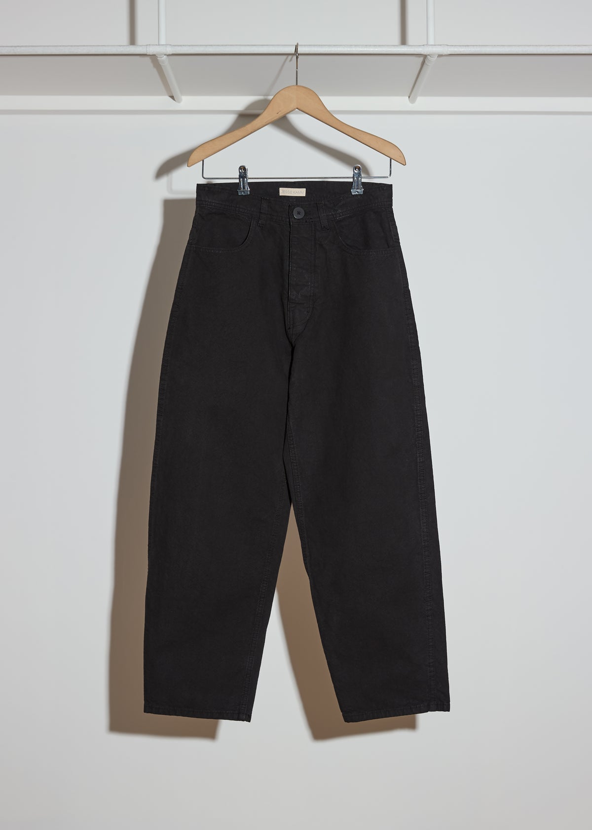 CALIFORNIA WIDE PANT — BLACK