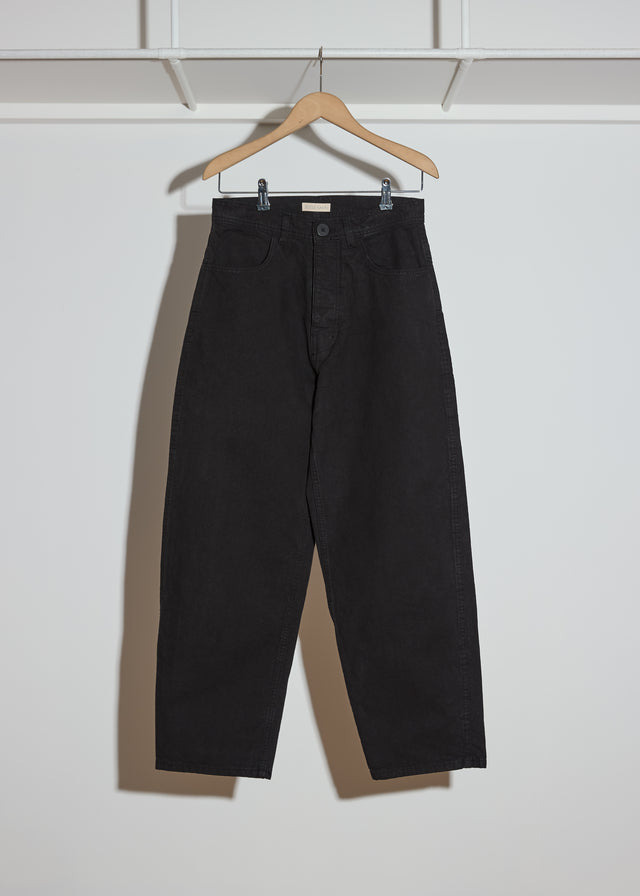 CALIFORNIA WIDE PANT — BLACK