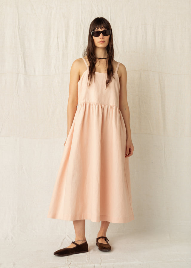 KAIA DRESS — ROSE PINK