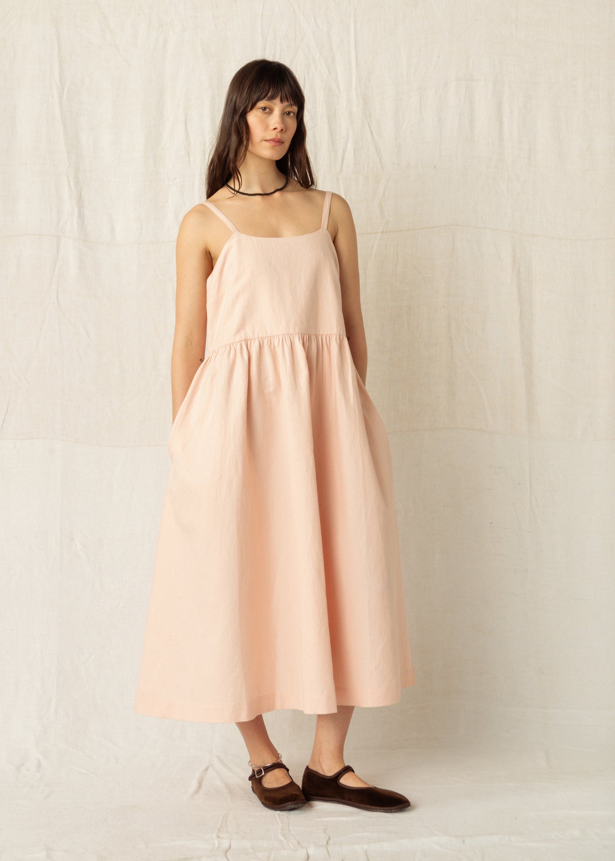 KAIA DRESS — ROSE PINK