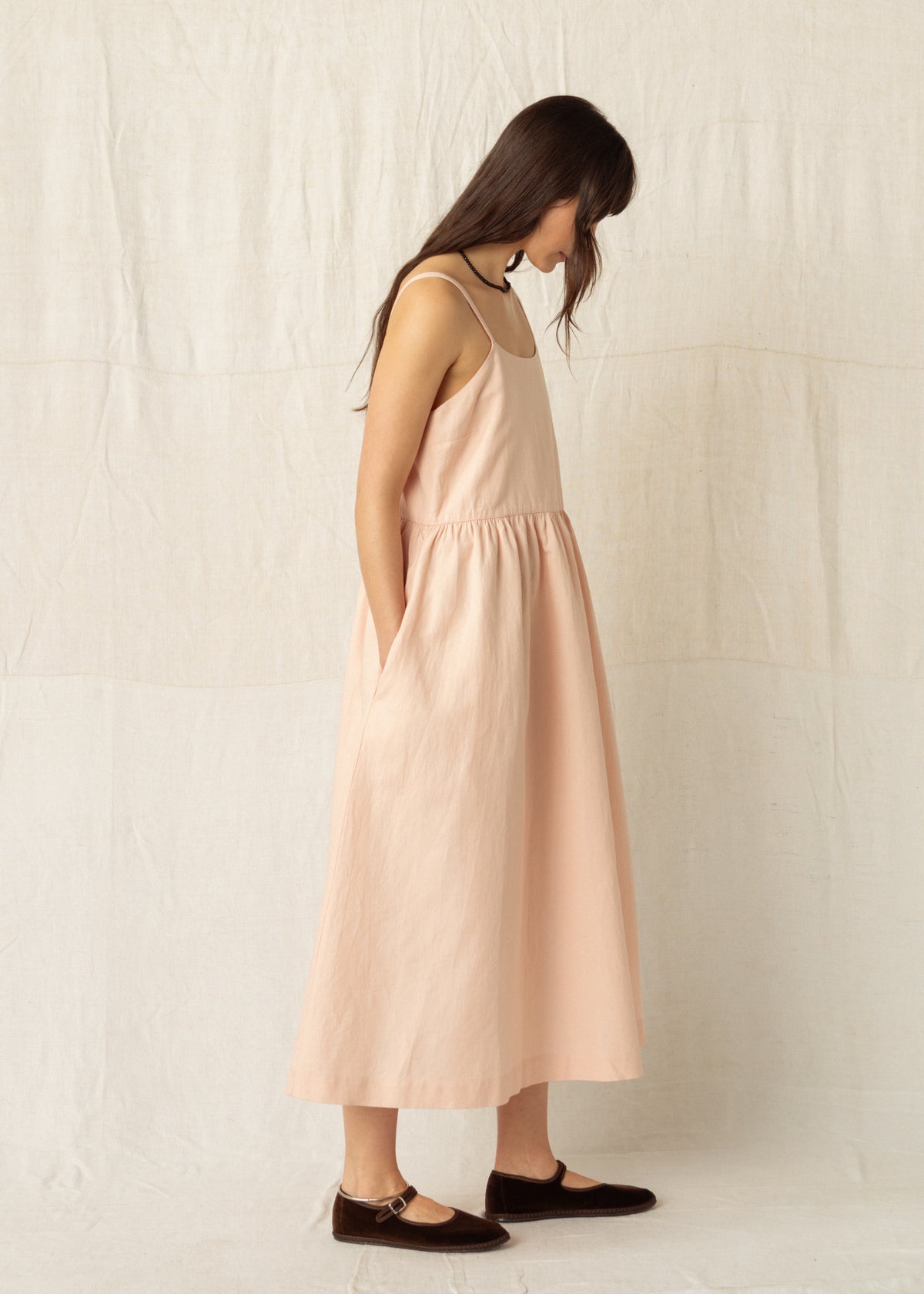 KAIA DRESS — ROSE PINK