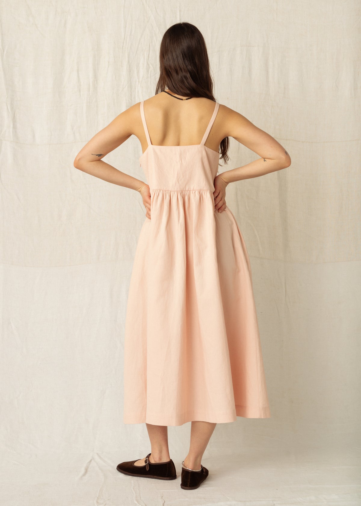 KAIA DRESS — ROSE PINK