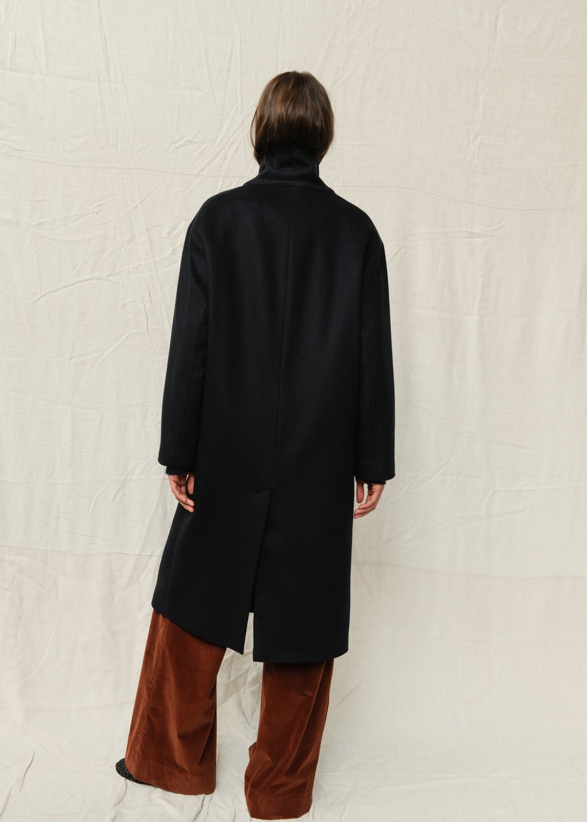 KENNEDY COAT — NAVY