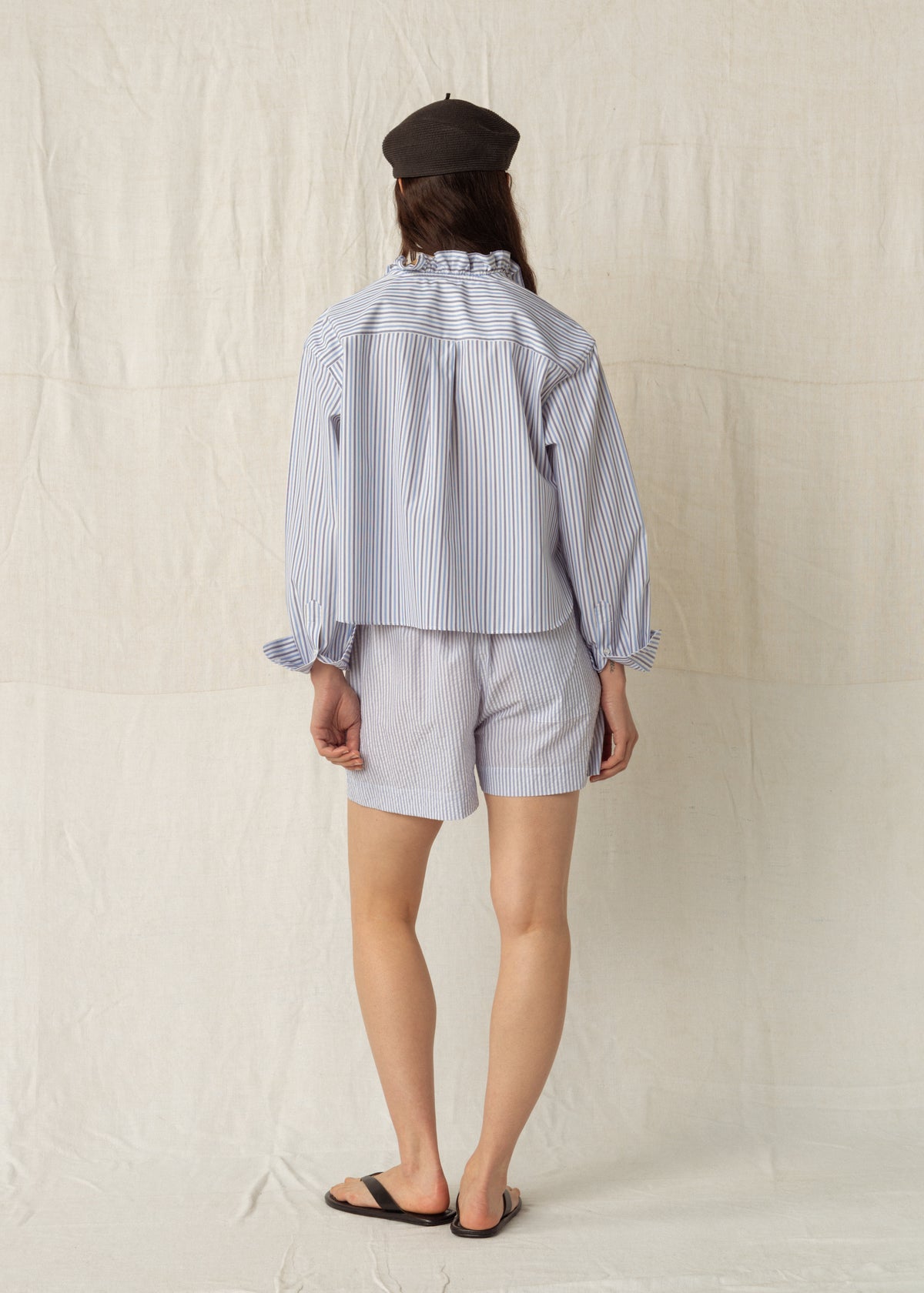 KIRSTY SHIRT — BLUE NAVY