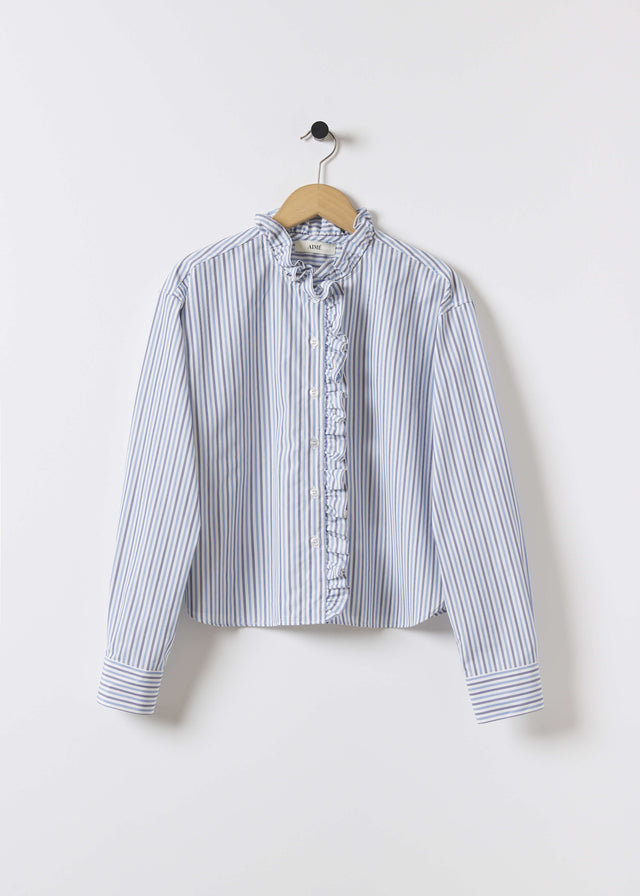 KIRSTY SHIRT — BLUE NAVY