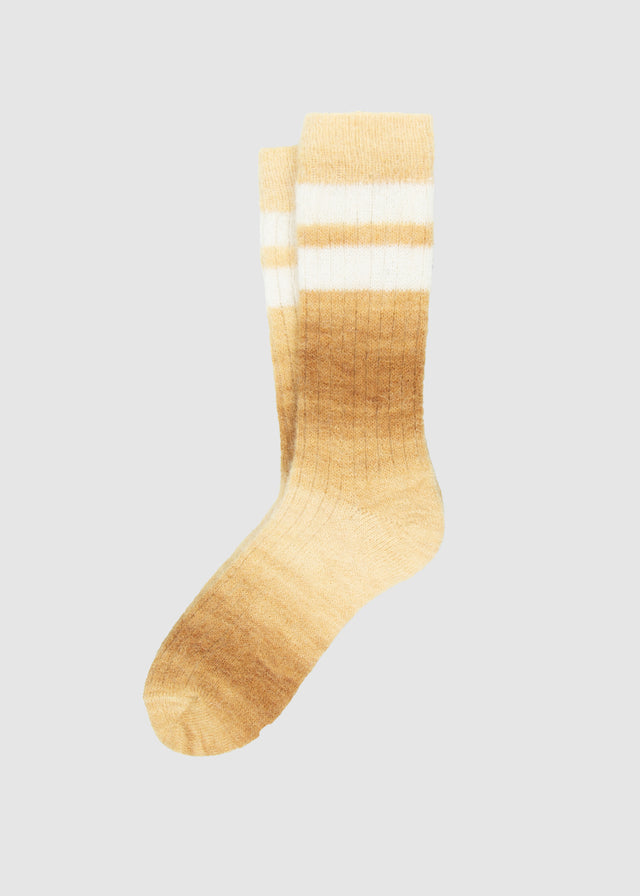 CROFFON SOCKS — BEIGE