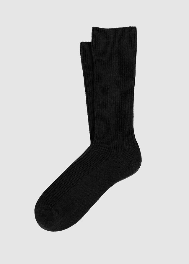 SALLA SHORT SOCKS — BLACK