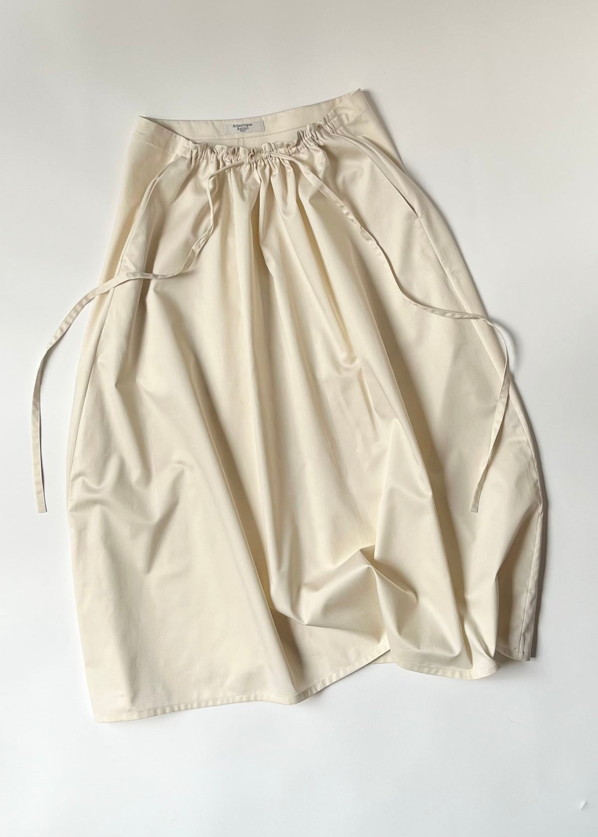ONDE SKIRT — PALE YELLOW