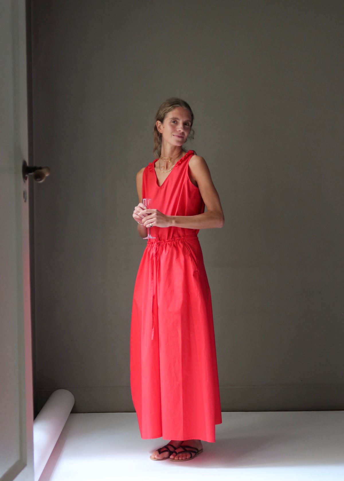 ONDE CULOTTE — POPPY RED