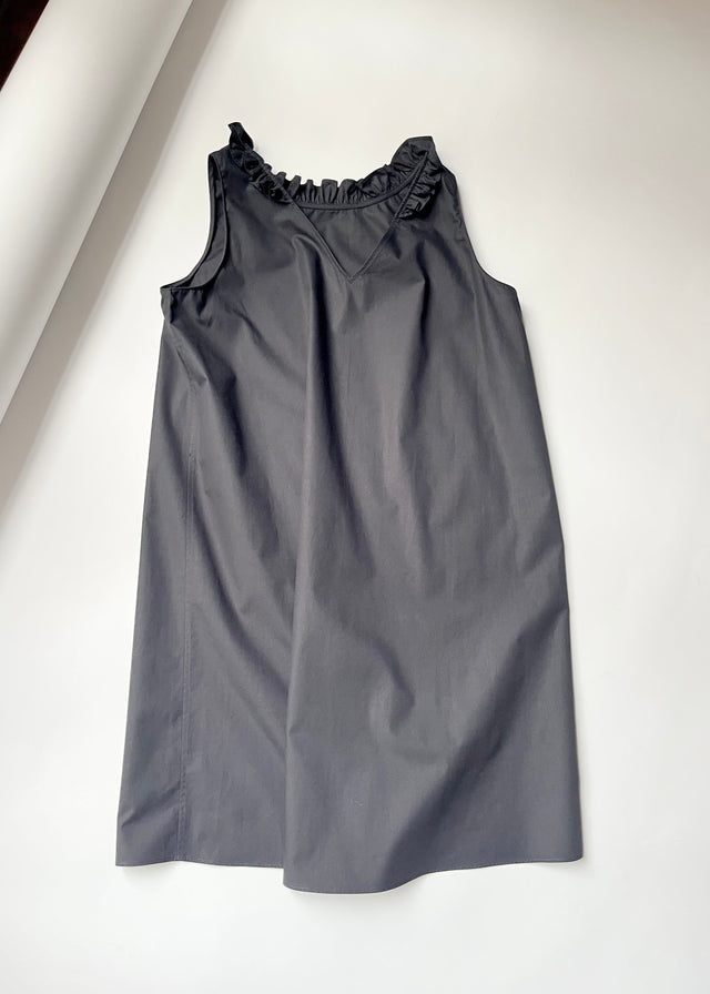 REVERSO DRESS — BLACK