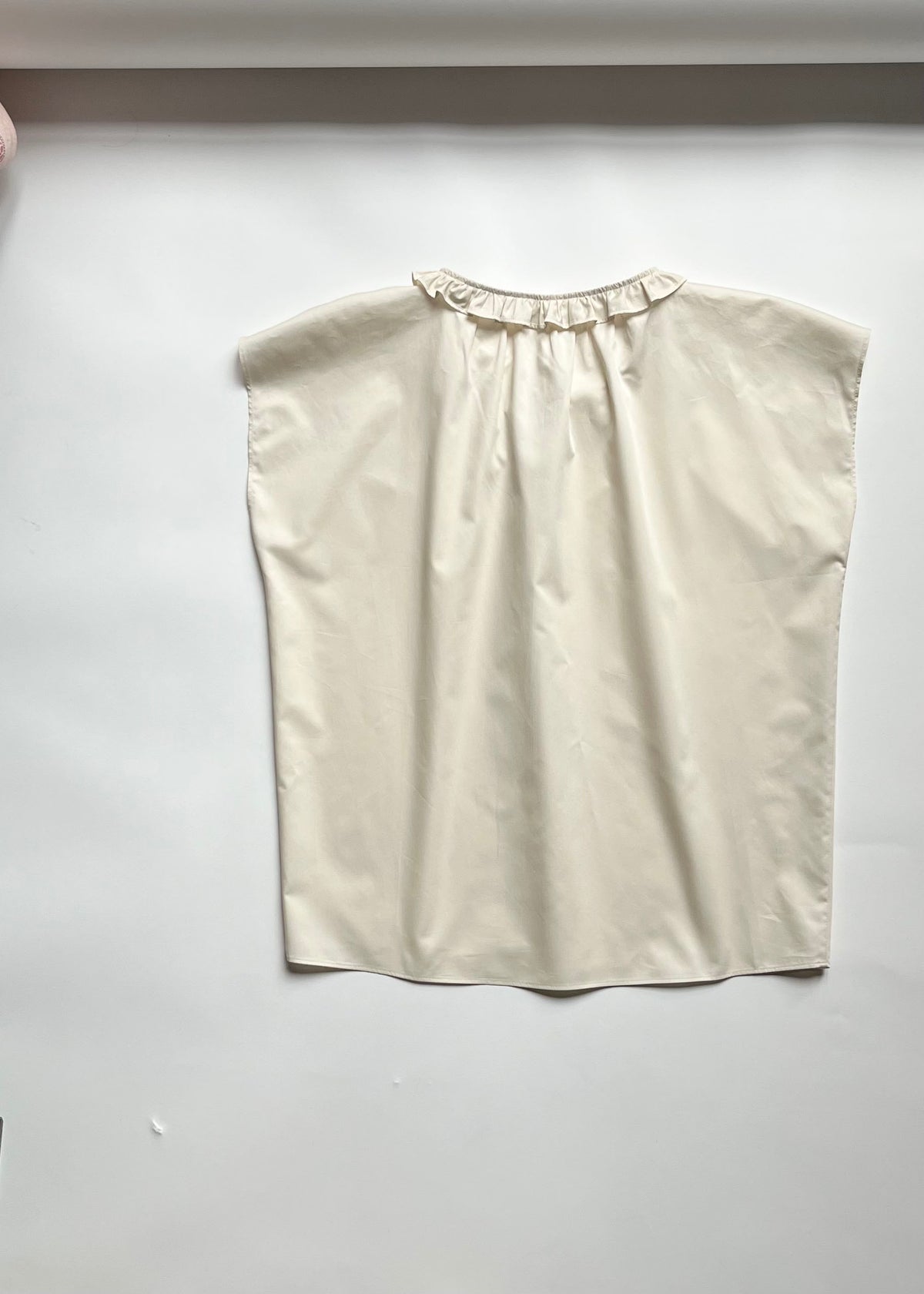 HALO BLOUSE — PALE YELLOW