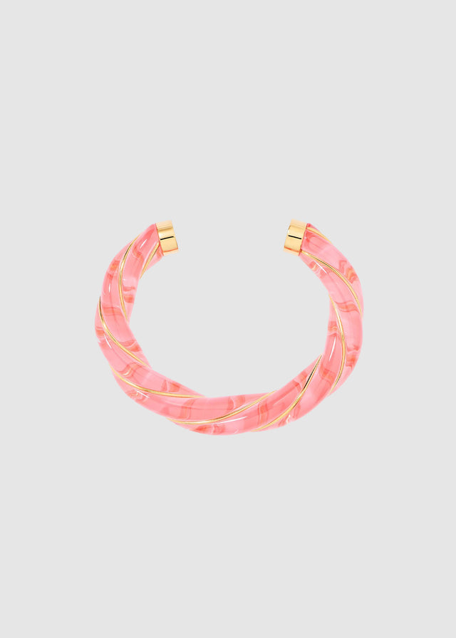 DIANA BRACELET — TRANSPARENT ROSE