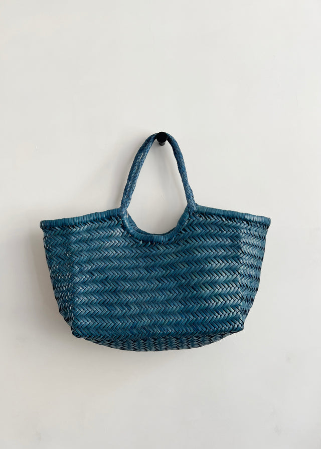 NANTUCKET BASKET BAG — OCEAN