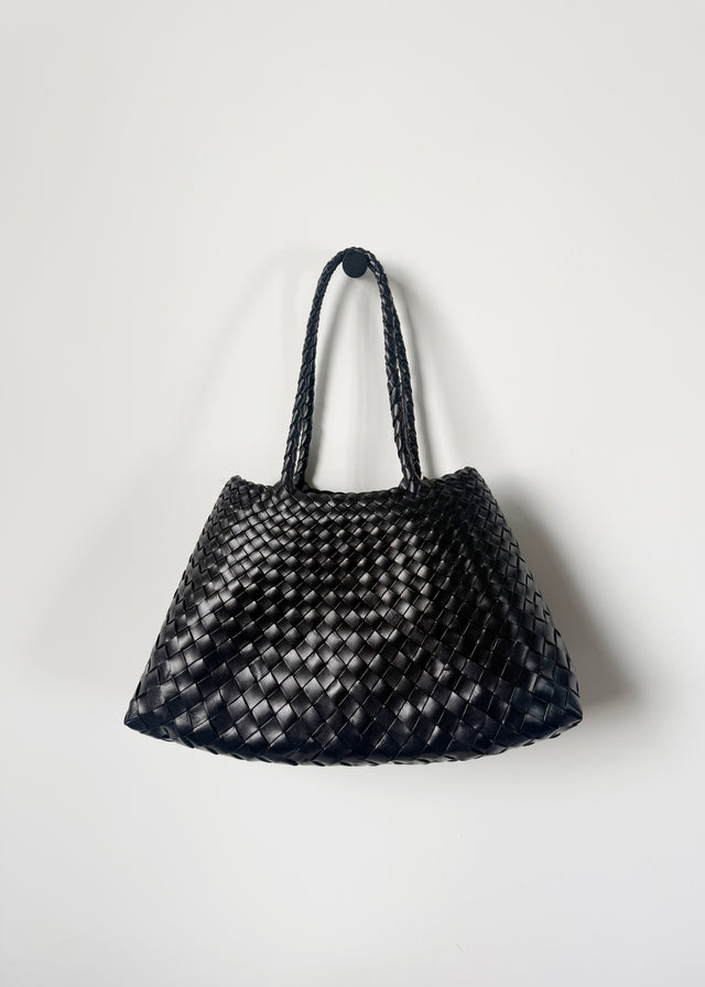 BIG SANTA CROCE BAG — BLACK
