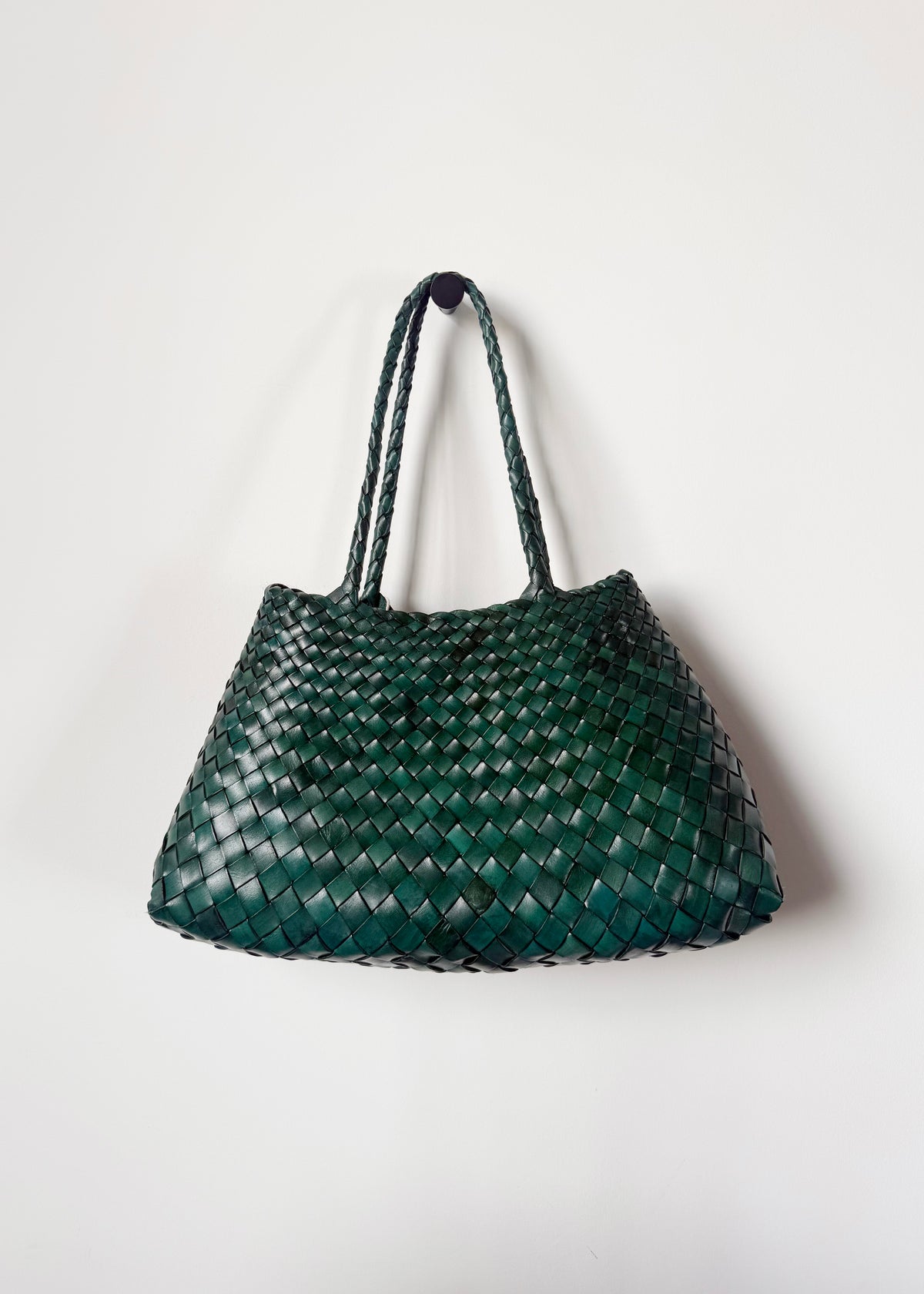 BIG SANTA CROCE BAG — FOREST GREEN