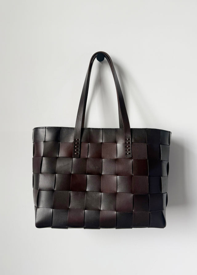 JAPAN TOTE — DARK BROWN