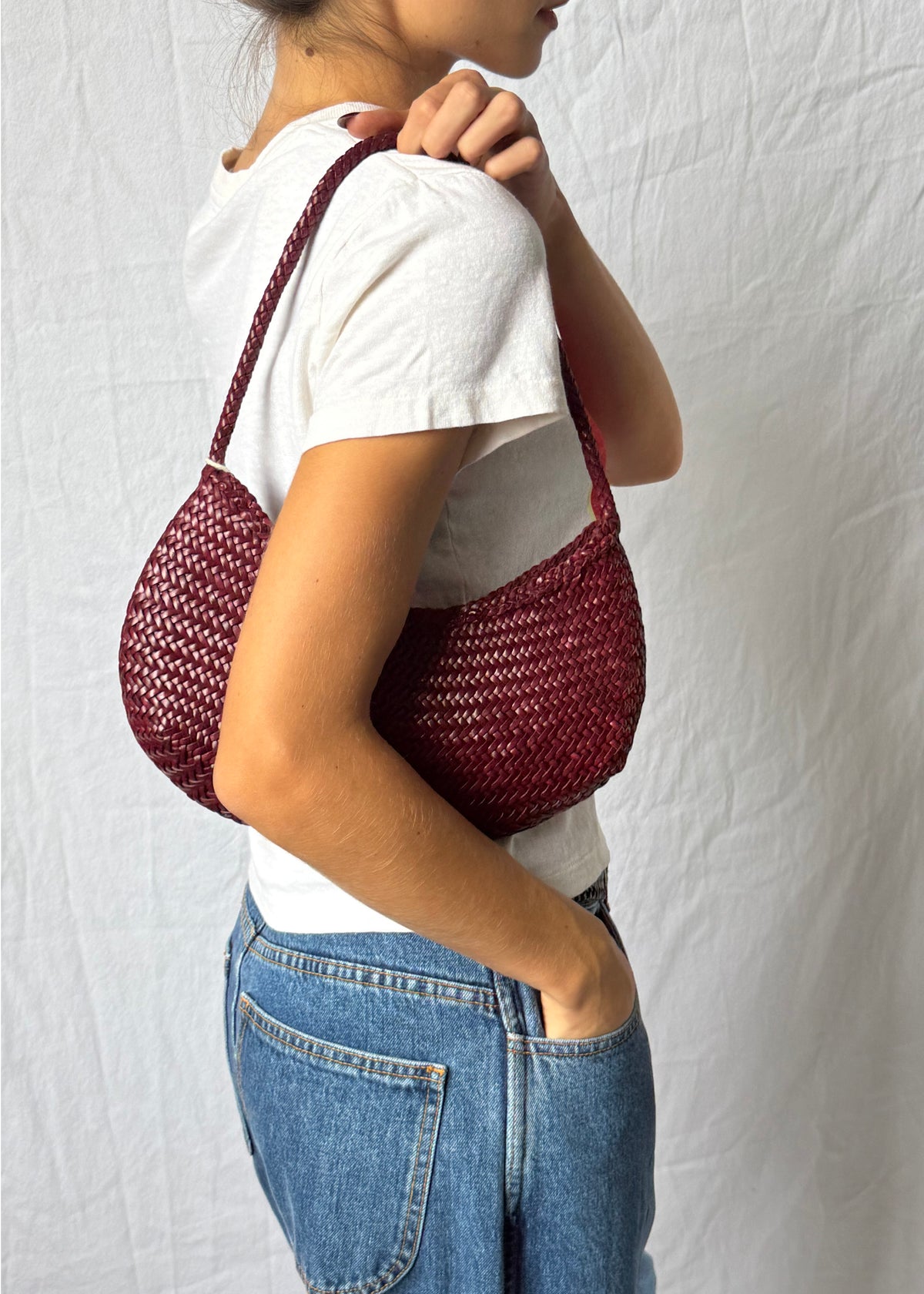 NOVA LUNA BAG — BORDEAUX