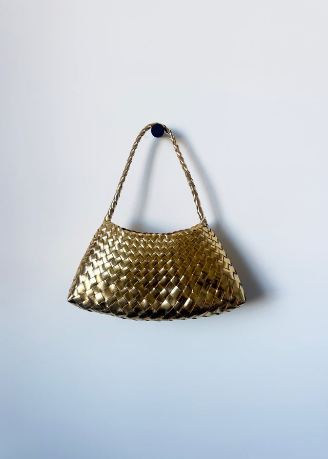 ROSANNA BAG — GOLD