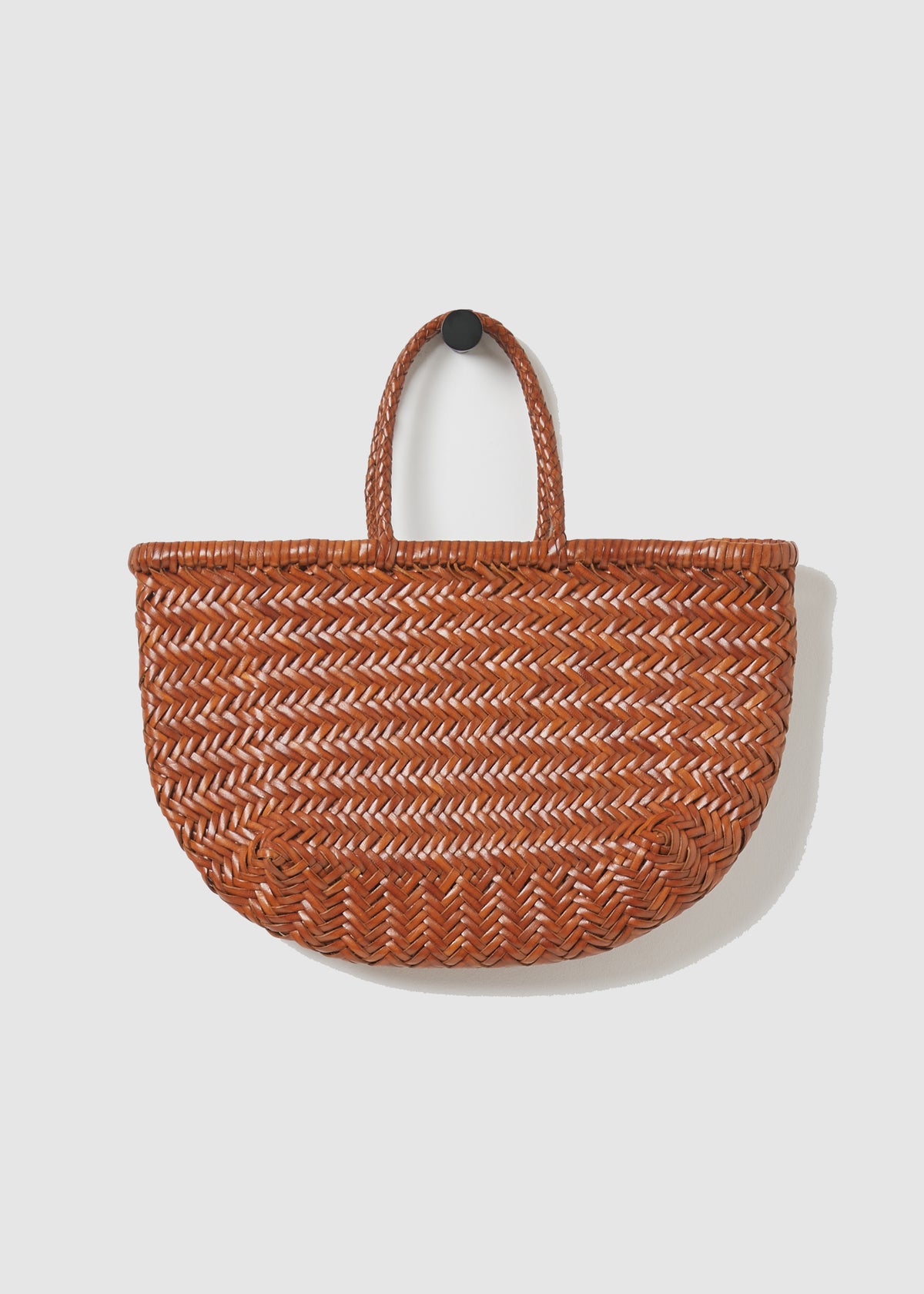 SMALL BAMBOO TRIPLE JUMP BAG — TAN