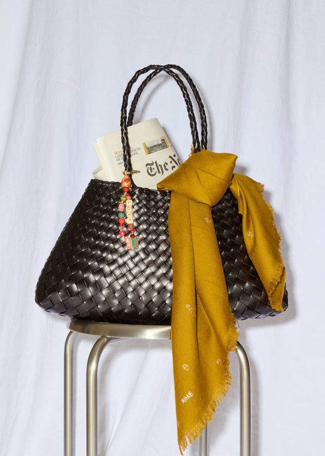 SANTA CROCE BAG — DARK BROWN