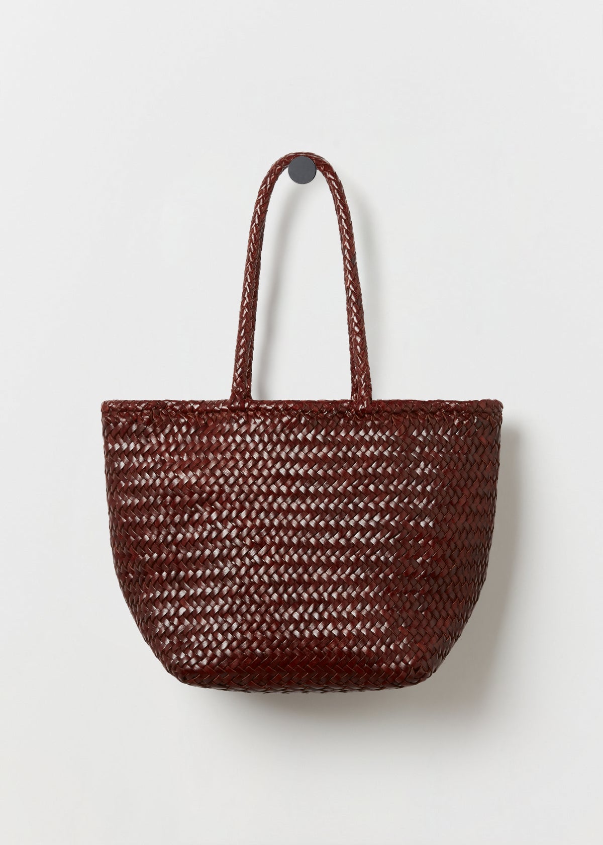 SMALL GRACE BASKET BAG — BRUCIATO