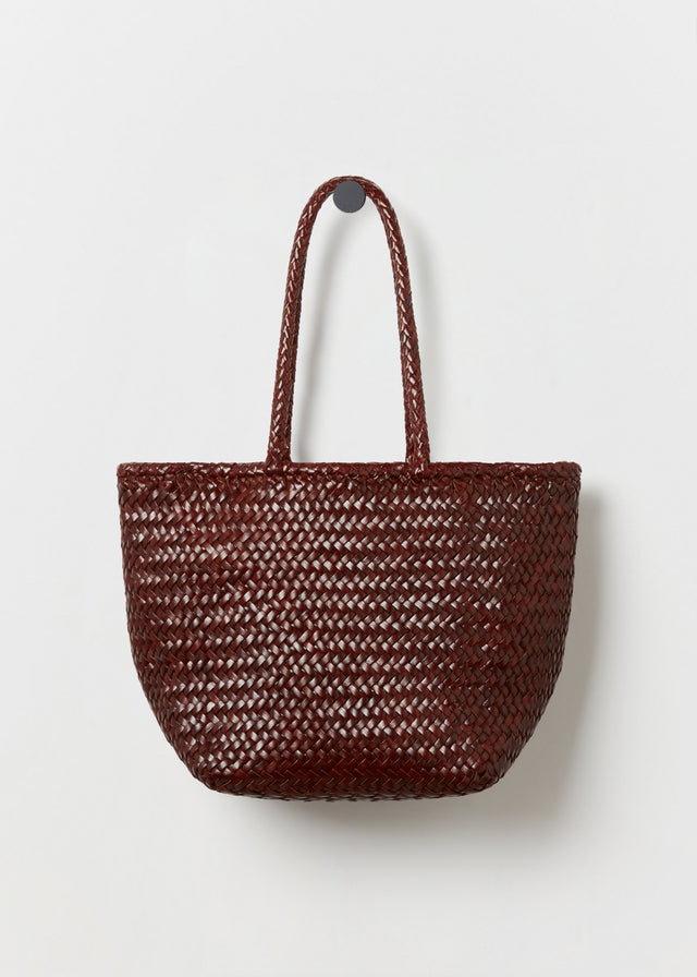 SMALL GRACE BASKET BAG — BRUCIATO