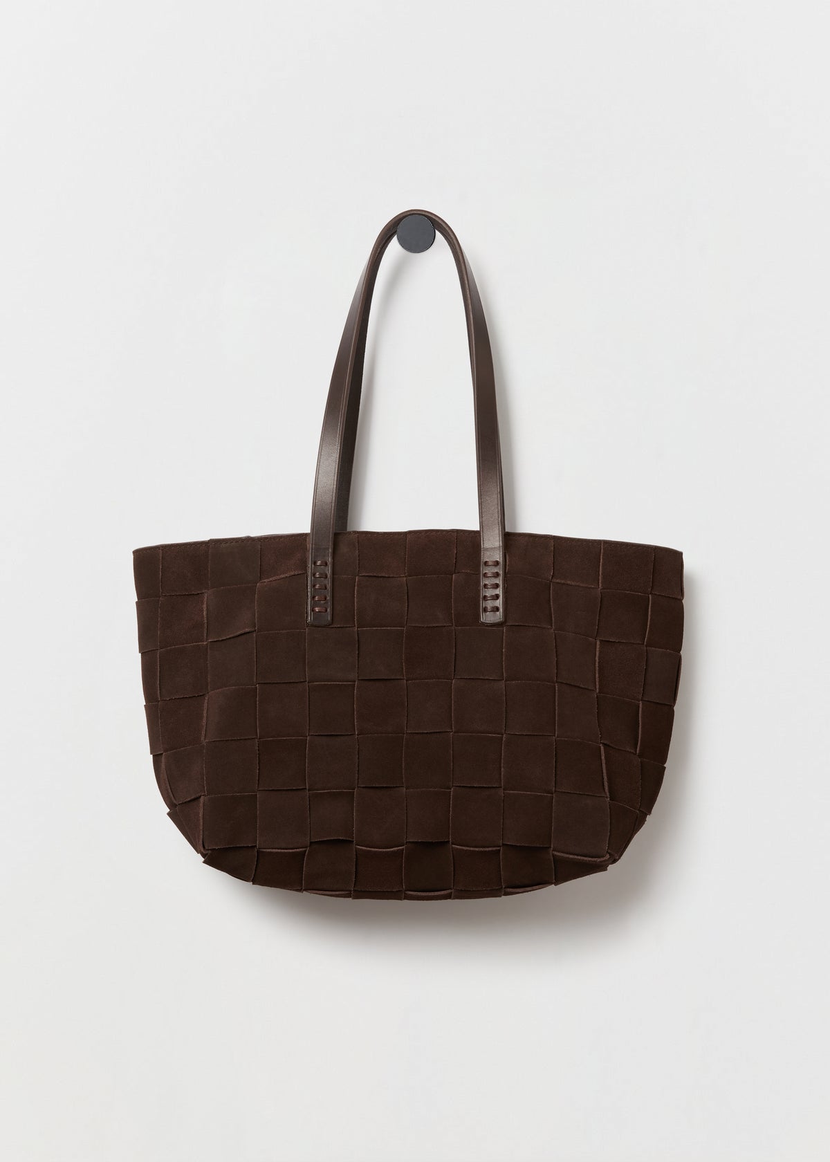 JAPAN TOTE — COFFEE SUEDE