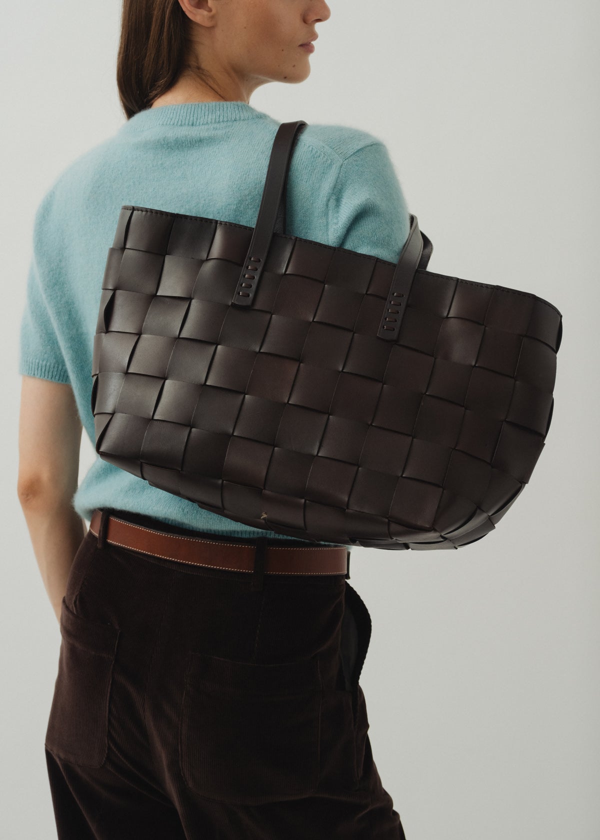 JAPAN TOTE — DARK BROWN
