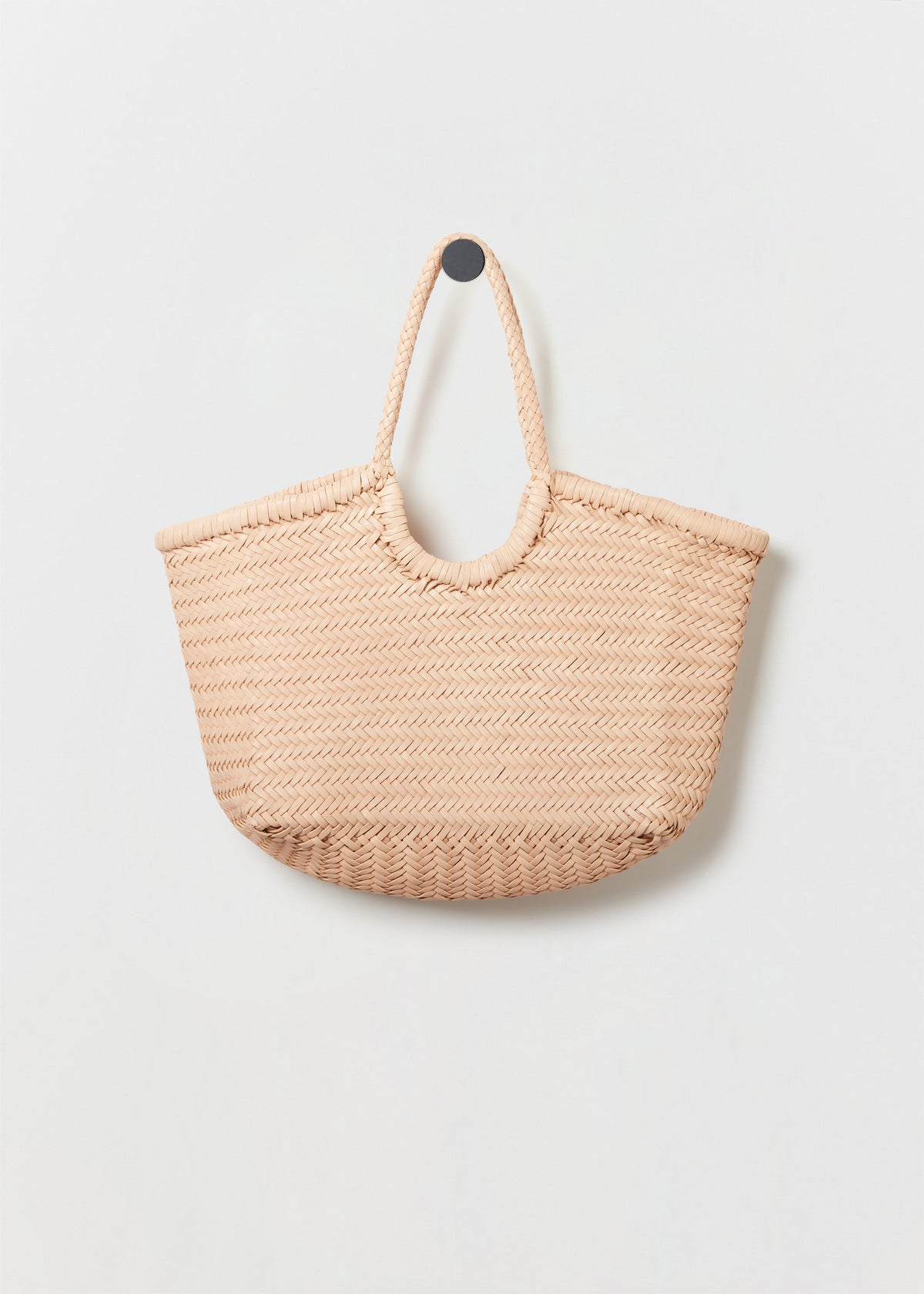 NANTUCKET BASKET BAG — NATURAL