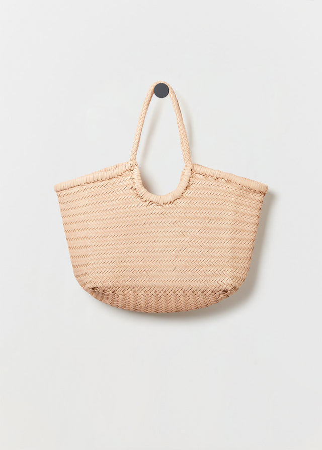 NANTUCKET BASKET BAG — NATURAL