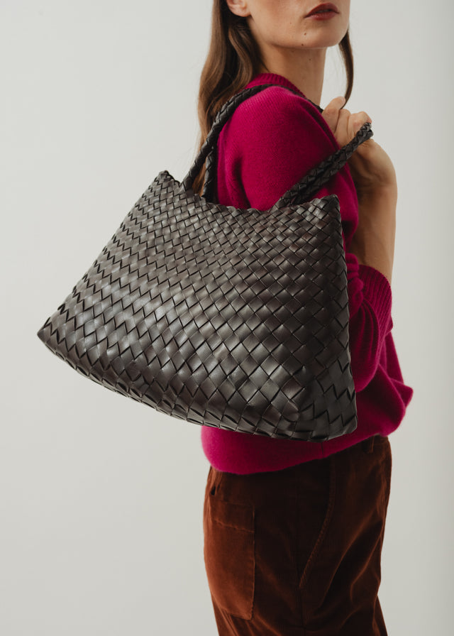 SANTA CROCE BAG — DARK BROWN