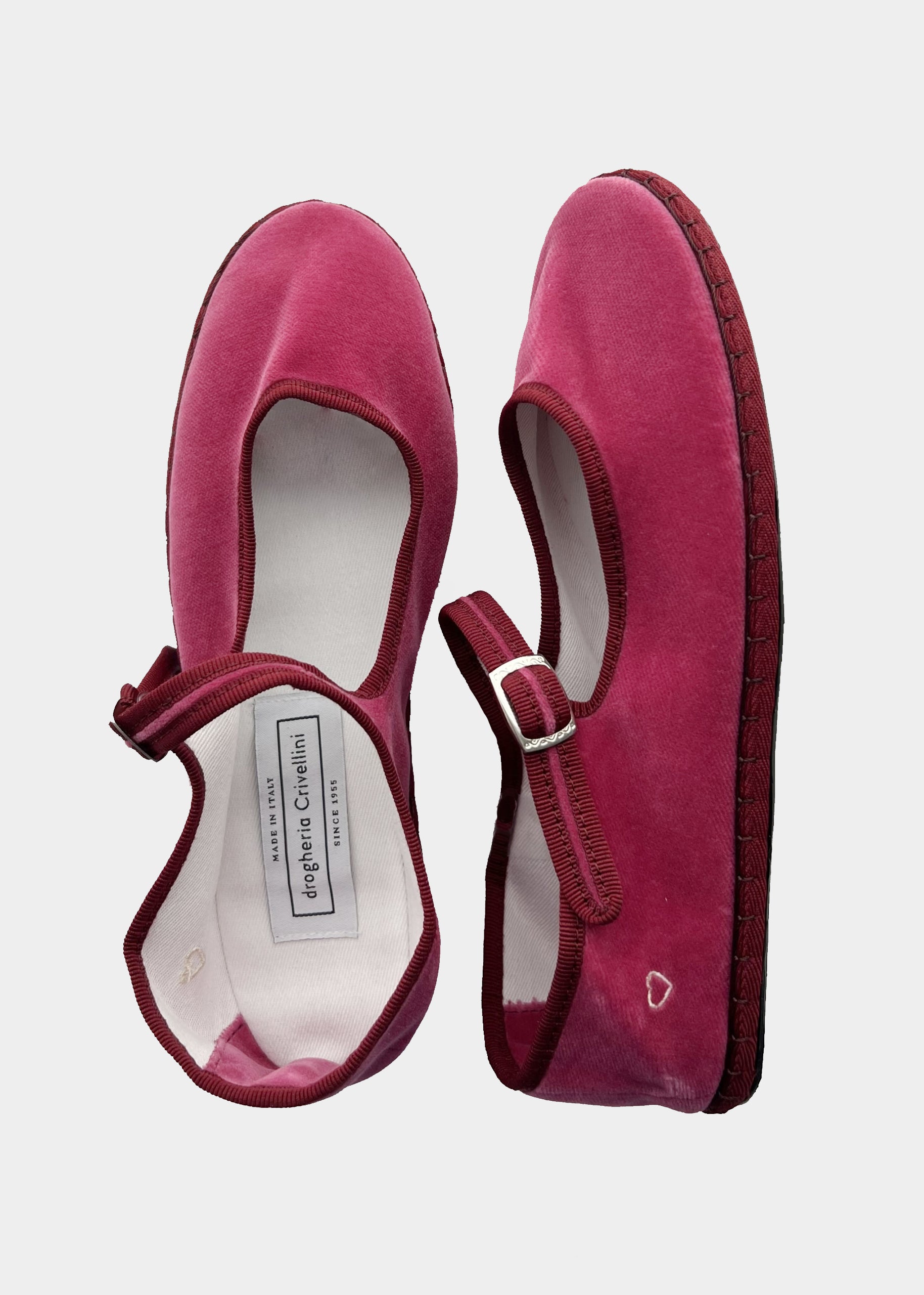 【DROGHERIA CRIVELLINI】 Mary Jane Moire Cobalt Red Mary Jane Pasj Moire Ness — Cobalt – La Garçonne