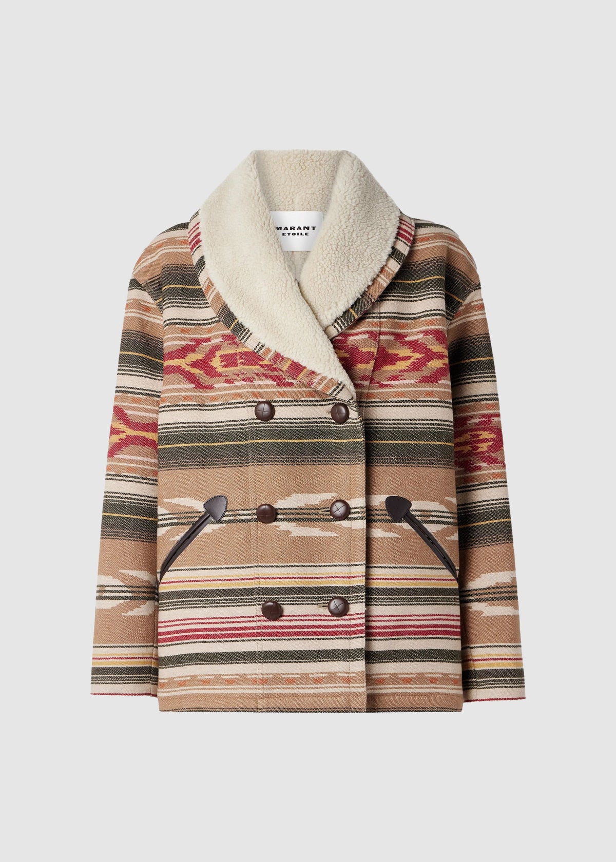 DORCAS COAT — CAMEL