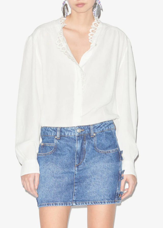 ESTELA TOP — WHITE