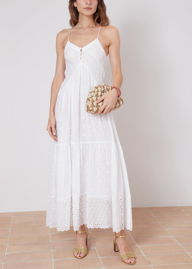 SABBA DRESS — WHITE