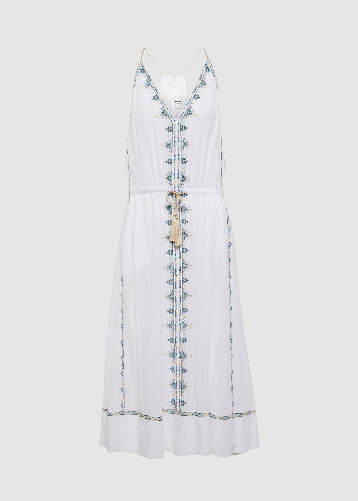 SIANA DRESS — WHITE