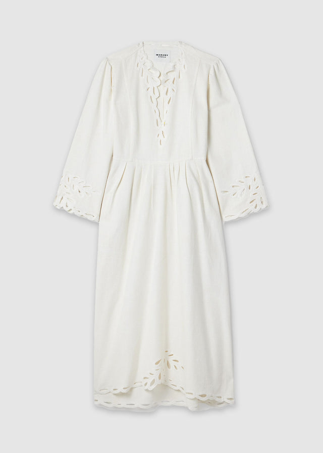 TIANNY DRESS — WHITE